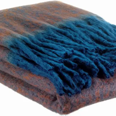 Plaids - Plaid bicolore recyclé Isabel Cacao 130 x 160 - MAISON VIVARAISE - SDE VIVARAISE WINKLER