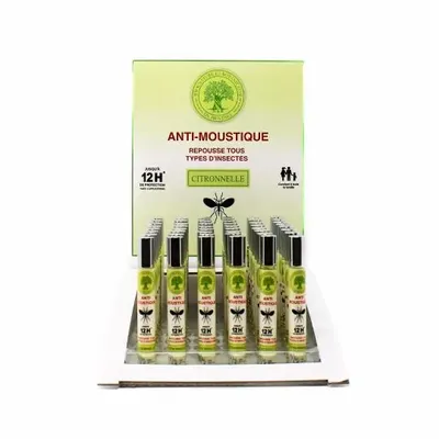 Fragrance for women & men - CITRONELLA MOSQUITO-REPELLENT ROLL-ON BOX - NATURE & BOTANIC