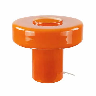 Lampes à poser - Lampe à poser XXL en verre orange, FOZA MAXI - C-CRÉATION | BOUDET