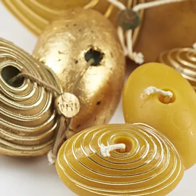 Candles - Golden Heart Energy Candle - PERGER 1757
