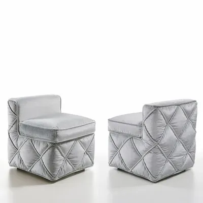 Poufs - POUF RICHMOND MINI - SIWA SOFT STYLE HOME