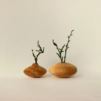 Vases - Wooden Vase - WOODEN STORY