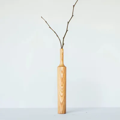 Floral decoration - Wooden Vase - WOODEN STORY