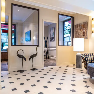 Indoor floor coverings - Poillé cabochon paving - LIGERIO