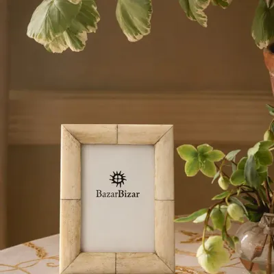 Frames - The Wabi Bone Frame - Cream - 13x18 - BAZAR BIZAR LIVING