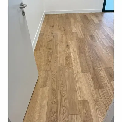 Parquets - Brushed oak laminated parquet — 140 mm - LIGERIO
