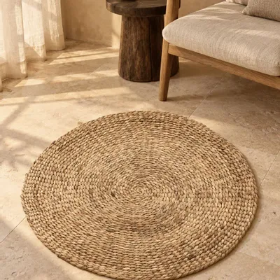 Rugs - The Water Hyacinth Carpet - Natural - 90 - BAZAR BIZAR LIVING