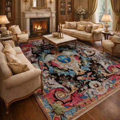 Classic carpets - Carpet Savaonnerie factory - MAISON TAHISSA