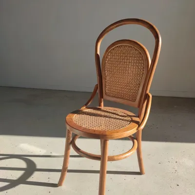 Chaises - Chaise cannée en bois naturel - OFFICE OBJETS