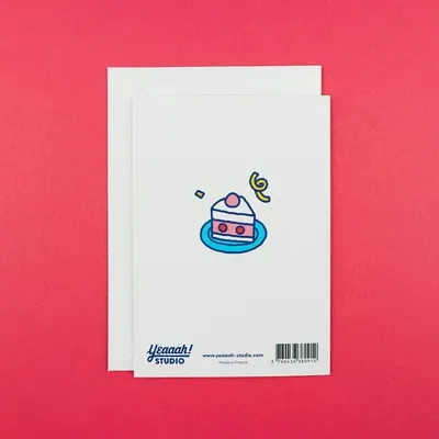 Carterie - Carte d’anniversaire « Mimi et lil’tako » - YEAAAH! STUDIO