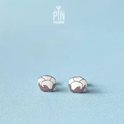Jewelry - Cotton Stud Earrings - PINTONIK