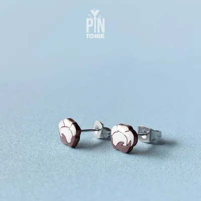 Jewelry - Cotton Stud Earrings - PINTONIK