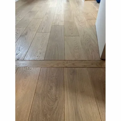 Parquets - Brushed oak laminated parquet — 140 mm - LIGERIO
