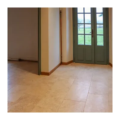 Indoor floor coverings - Travertine first choice Light — 91.5 × 61 × 1.2 cm - LIGERIO