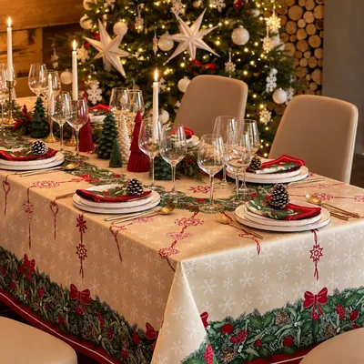 Table cloths - Jour de Fête Tablecloth - BEAUVILLÉ