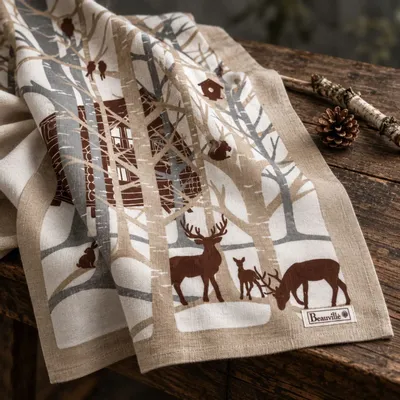 Tea towel - Escapade en Forêt” tea towel - BEAUVILLÉ