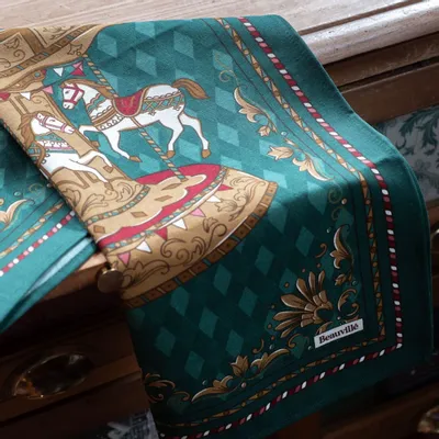 Torchons textile - Torchon Le Carrousel - BEAUVILLÉ