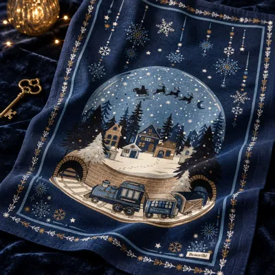 Torchons textile - Torchon Boule à neige - BEAUVILLÉ