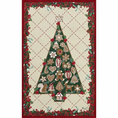 Kitchen linens - Sapin Gourmand tea towel - BEAUVILLÉ
