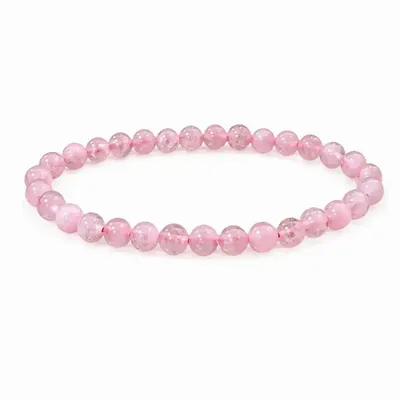 Parfums d'intérieur - Bracelet Quartz Rose A Perles 6mm - ARABESK