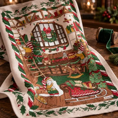 Tea towel - Smart Lutins tea towel - BEAUVILLÉ