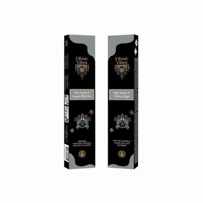 Parfums d'intérieur - Encens Fragrances & Sens Ethnic Vibes Palo Santo & Sauge Blanche Masala 15g - ARABESK