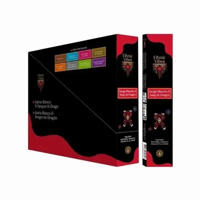 Parfums d'intérieur - Encens Fragrances & Sens Ethnic Vibes Sauge Blanche & Sang De Dragon Masala 15g - ARABESK