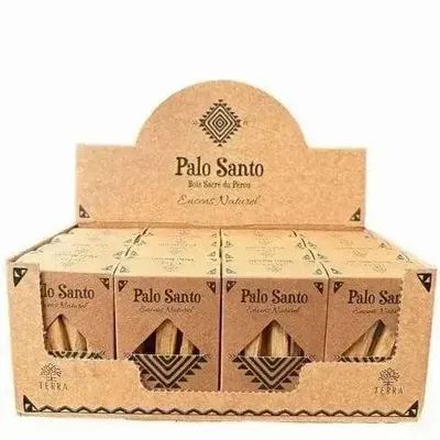 Home fragrances - Display Stand 16 Boxes 70g Palo Santo Sticks - ARABESK