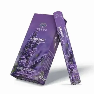 Home fragrances - Terra Charcoal Free Incense Hexa - Lavender 30g - ARABESK