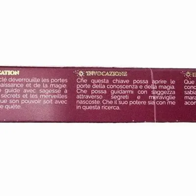Home fragrances - Incense Fragrances & Senses Esoterik Vibes Enchanted Key Masala - Box of 12 Packs (15g) - ARABESK