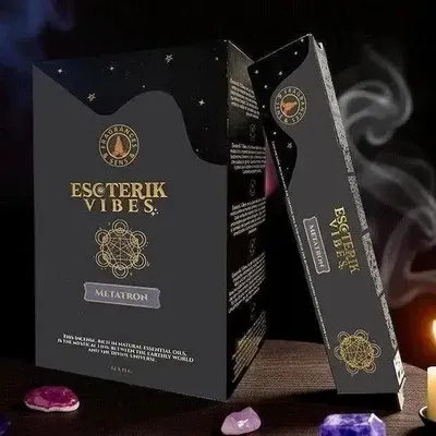Home fragrances - Incense Fragrances & Senses Esoterik Vibes Metatron Masala - Box of 12 packs (15g) - ARABESK