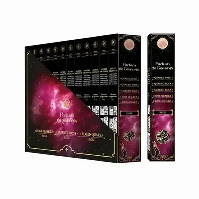 Senteurs - Encens Smudge Stick Parfum de Gemmes Rose & Quartz Rose 20g - ARABESK