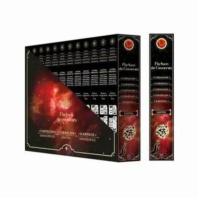 Senteurs - Encens Smudge Stick Parfum de Gemmes Santal & Cornaline 20g - ARABESK