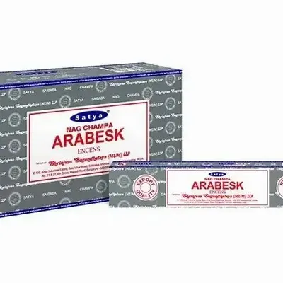 Parfums d'intérieur - Encens Satya Arabesk 15g - Boîte De 12 Paquets - ARABESK