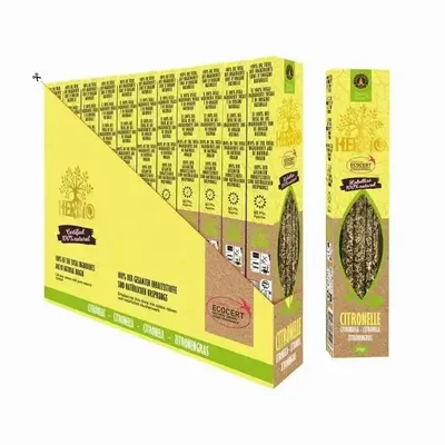 Parfums d'intérieur - Encens Smudge Ecocert Herbio Citronelle 20g - ARABESK