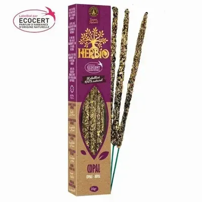 Parfums d'intérieur - Encens Smudge Ecocert Herbio Copal 20g - ARABESK