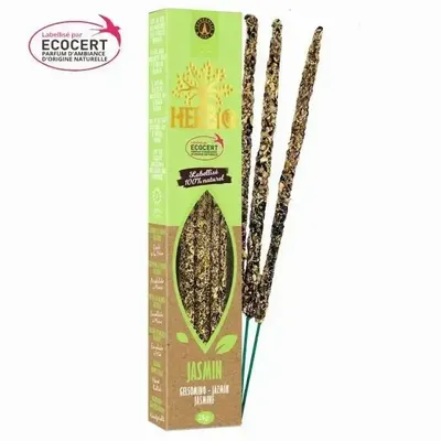 Parfums d'intérieur - Encens Smudge Ecocert Herbio Jasmin 20g - ARABESK