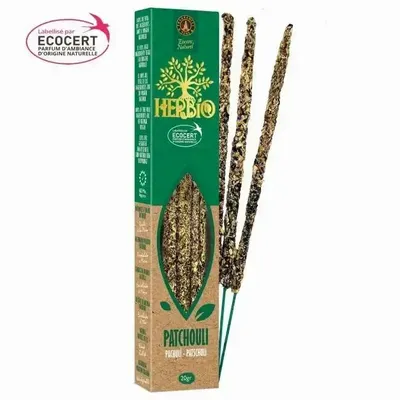 Home fragrances - Smudge Ecocert Herbio Patchouli Incense 20g - ARABESK