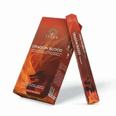 Home fragrances - Terra Charcoal Free Incense Hexa - Dragon's Blood 30g - ARABESK