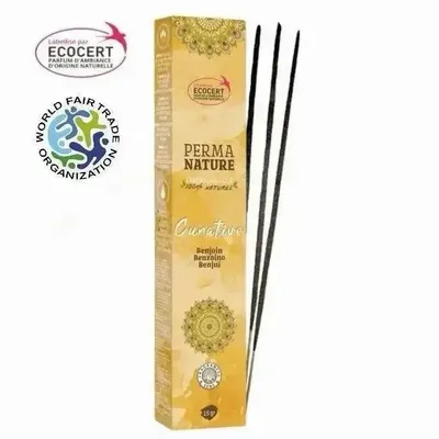 Home fragrances - Perma Nature Curativo Benzoin Ecocert-Fair Trade Labeled 15g - ARABESK