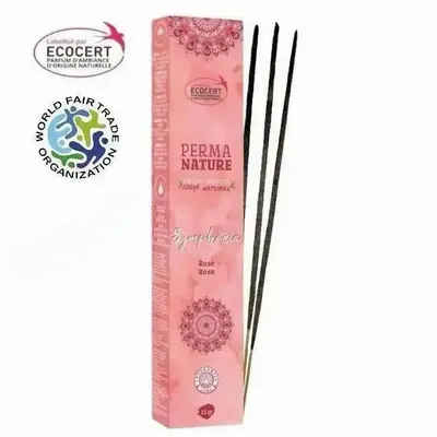 Parfums d'intérieur - Perma Nature Symphonia Rose Labellisée Ecocert-Commerce Équitable 15g - ARABESK