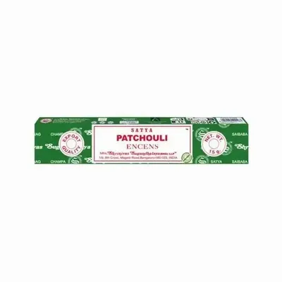 Home fragrances - Encens SATYA Patchouli 15g - Boîte de 12 paquets - ARABESK