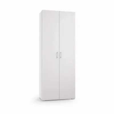 Wardrobe - Multipurpose cabinet with 2 doors, 1 drawer and 6 shelves - TERRANEO