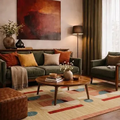 Tapis contemporains - Tapis Chervine - MAISON TAHISSA