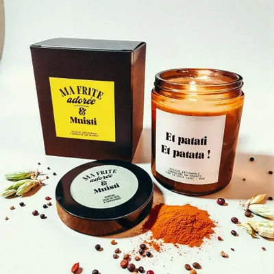 Gifts - Muisti & Ma Frite Adorée Candle - Et patati et patata – 160g - MUISTI