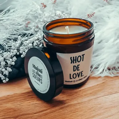 Gifts - Muisti & LBS Candle - Shot of Love - Orange Blossom Scent - 160g - MUISTI