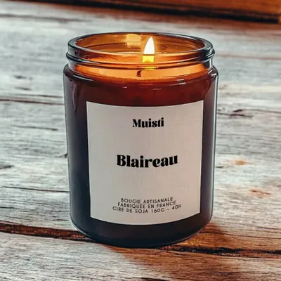 Gifts - Scented Candle - Badger - White Musk - 160g - MUISTI