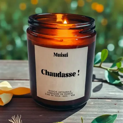 Gifts - Scented Candle - Warmth - White Musk - 160g - MUISTI