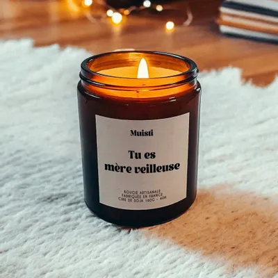 Gifts - Scented Candle - You Are a Watchful Mother - White Musk - 160g - MUISTI