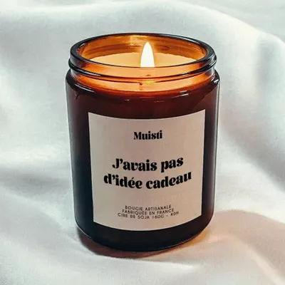 Gifts - Scented Candle - I had no gift idea - White Musk - 160g - MUISTI